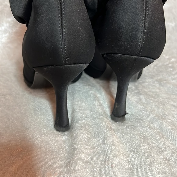 Chanel Pull On Stretch Fabric Boots - Picture 4 of 6